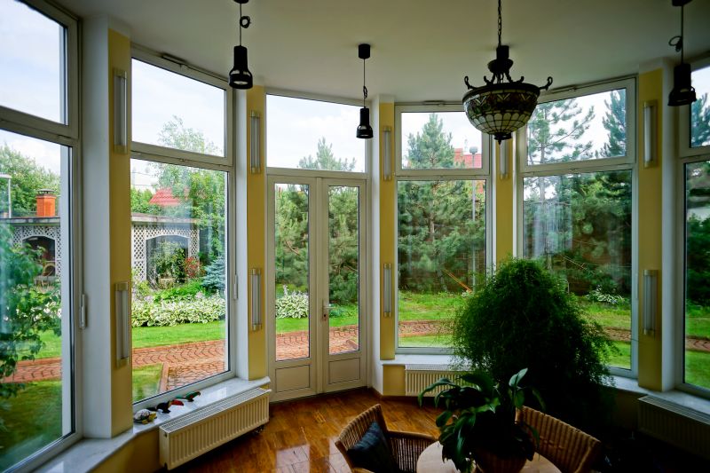Elegant Bay Window in Dining Area
